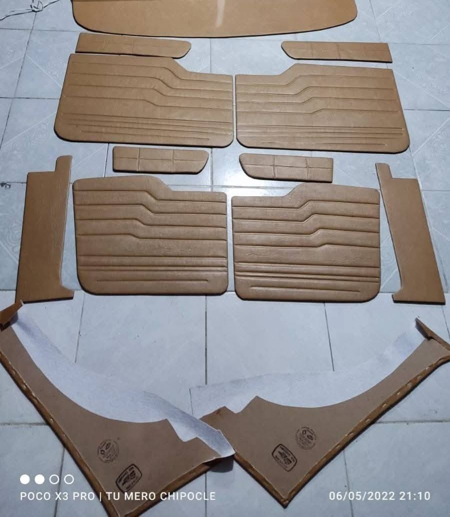 Panel de auto clásico restaurado - Proyecto 6